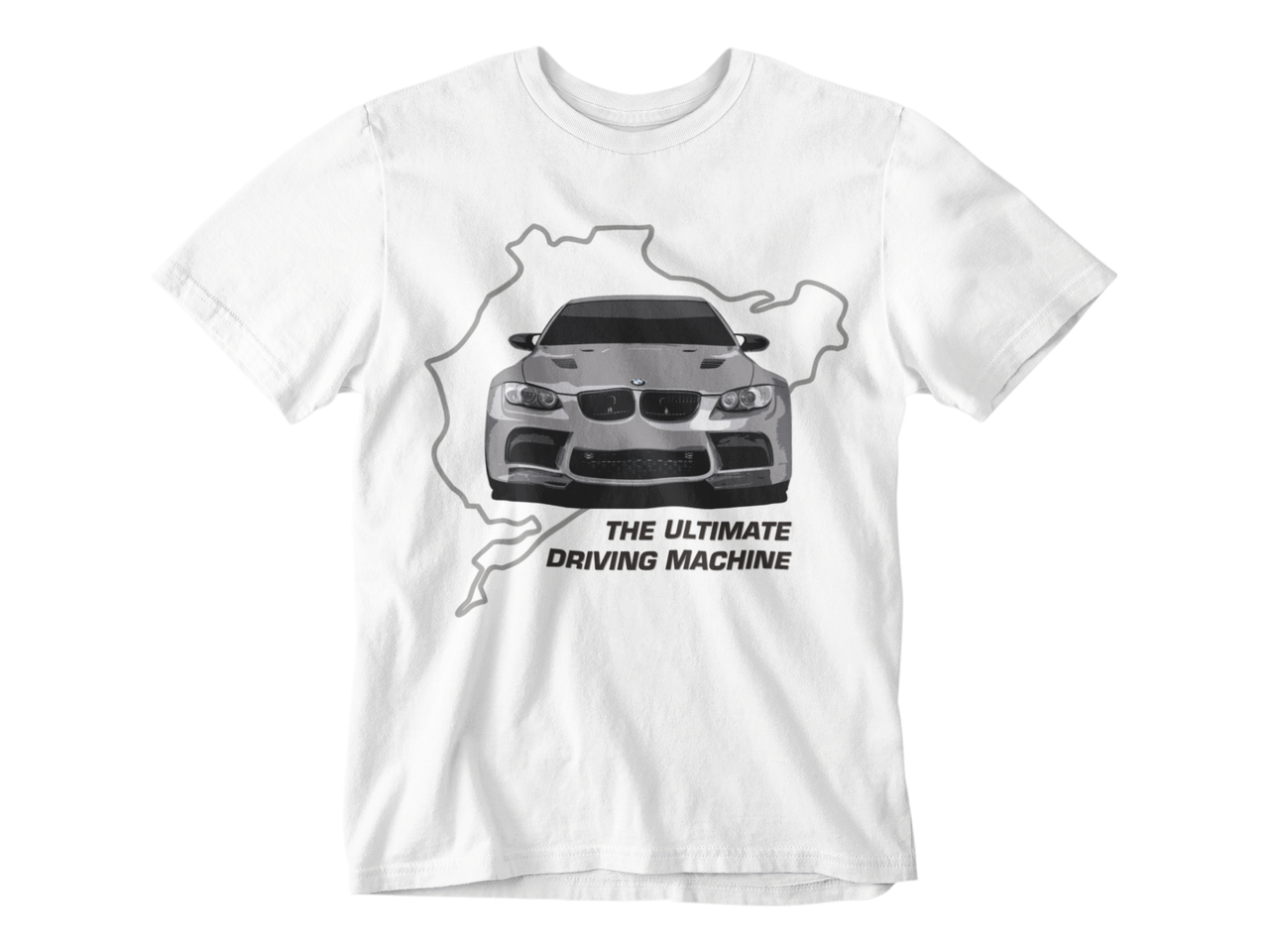 Camiseta BMW M3 e92 Nurburgring blanca