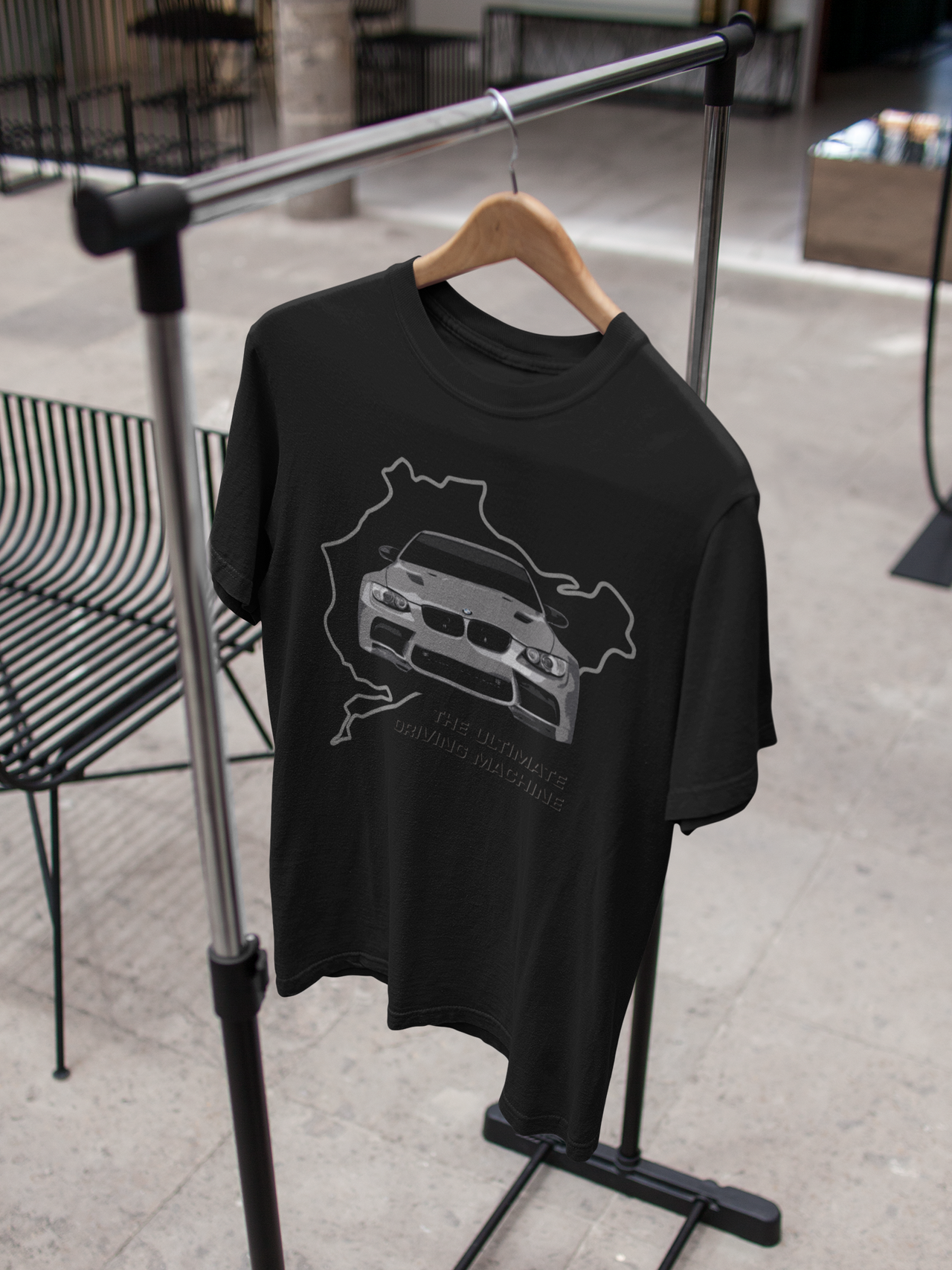 Camiseta BMW M3 e92 Nurburgring negra
