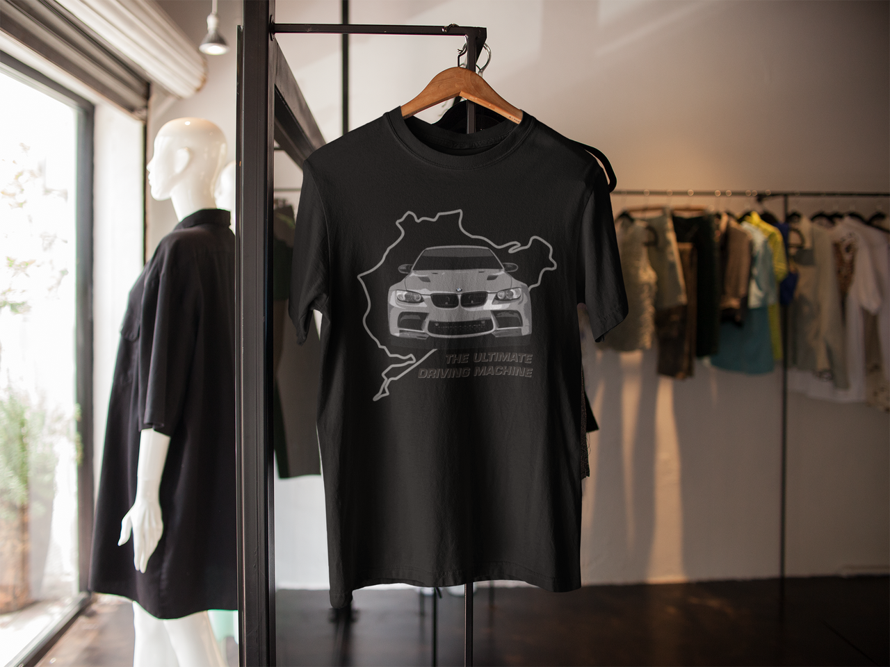 Camiseta BMW M3 e92 Nurburgring negra