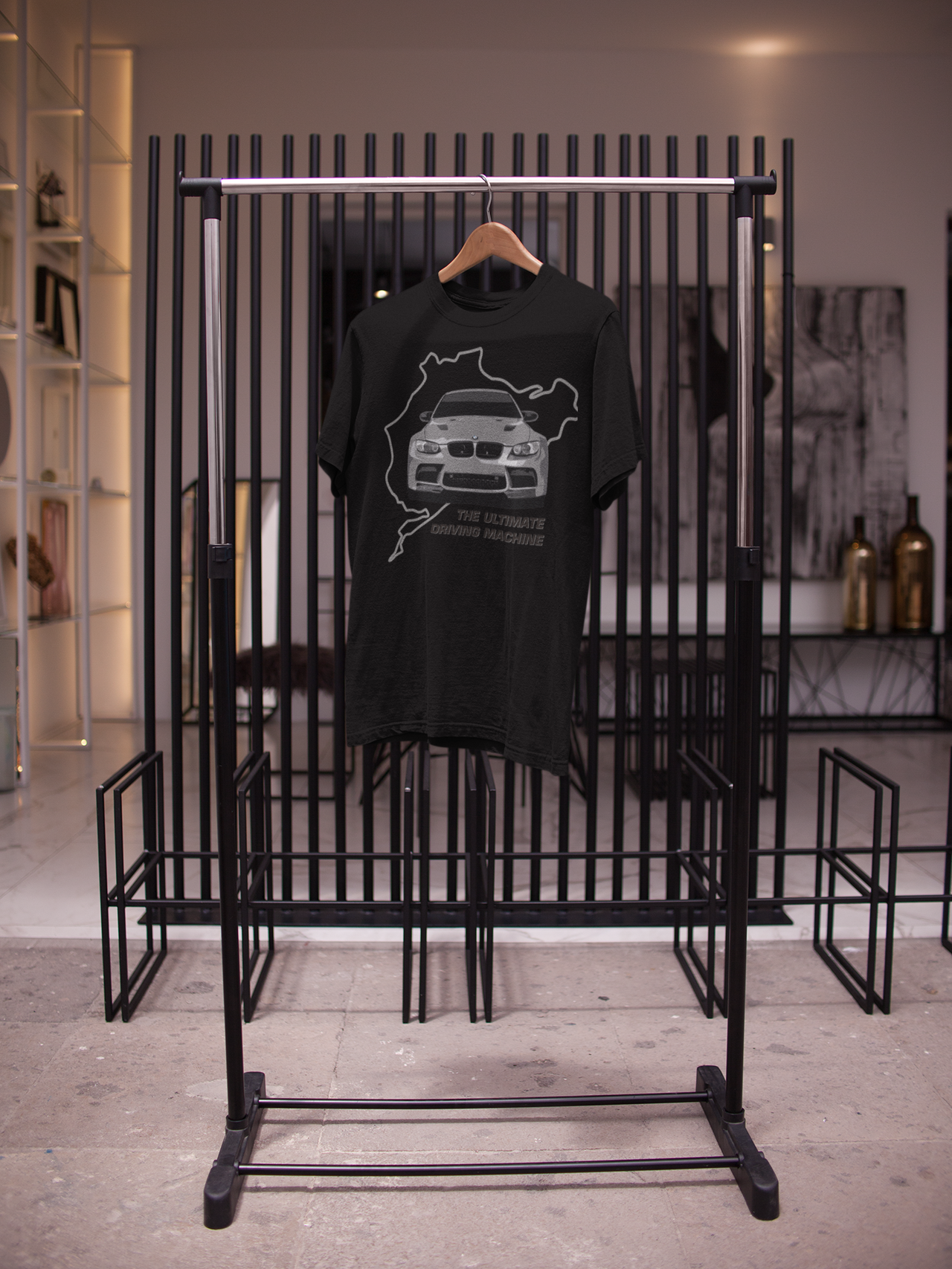 Camiseta BMW M3 e92 Nurburgring negra