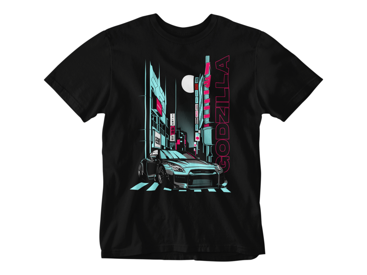 Camiseta Nissan GTR R35 Godzilla