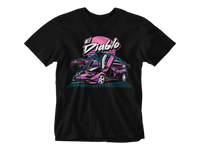 Thumbnail for camiseta lamborghini diablo 80s