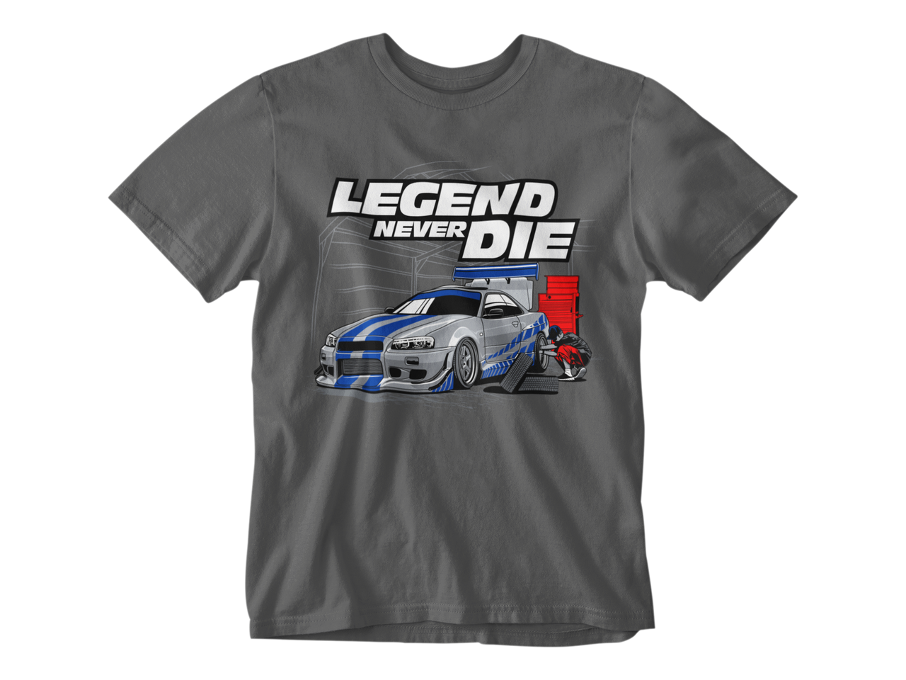 Camiseta Legend Never Die