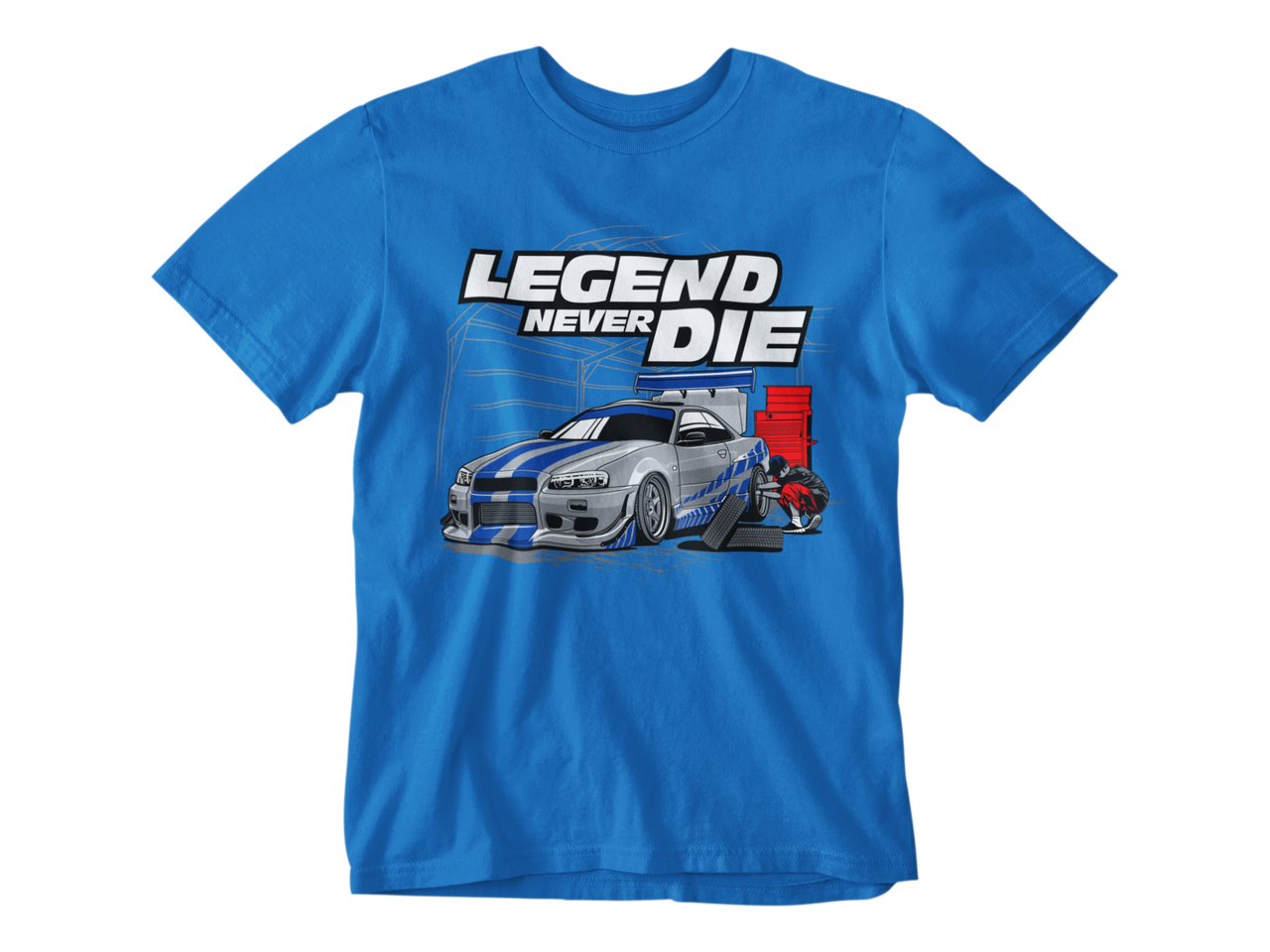 Camiseta Legend Never Die