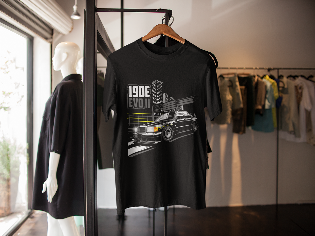 camiseta mercedes 190e evo 2