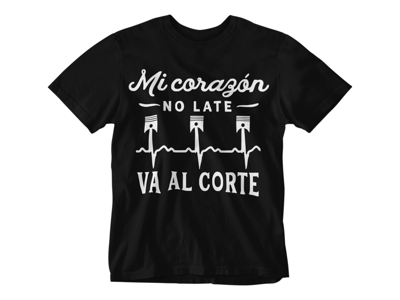 Camiseta Mi Corazón No Late Va Al Corte