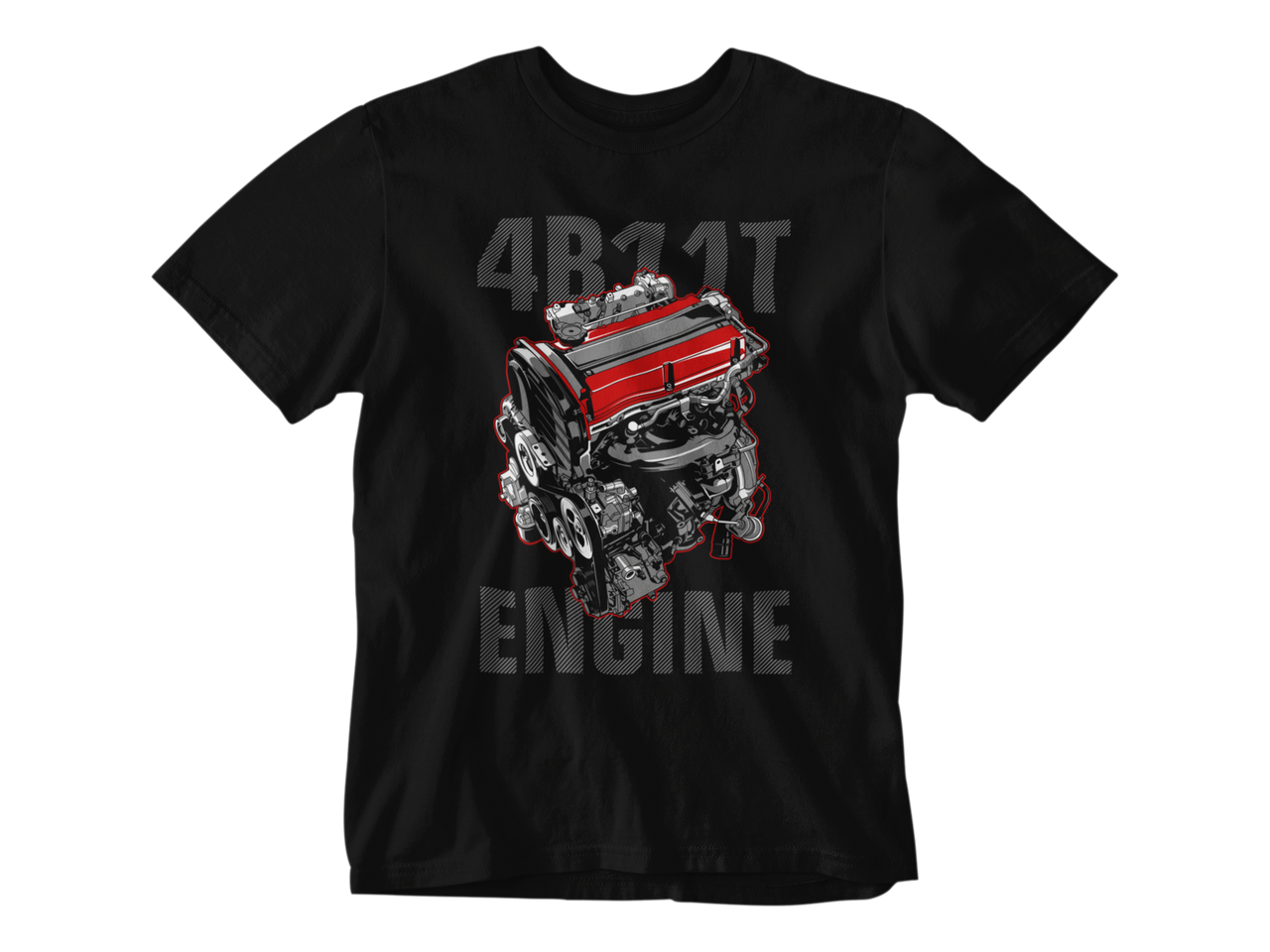 Camiseta Motor 4B11T