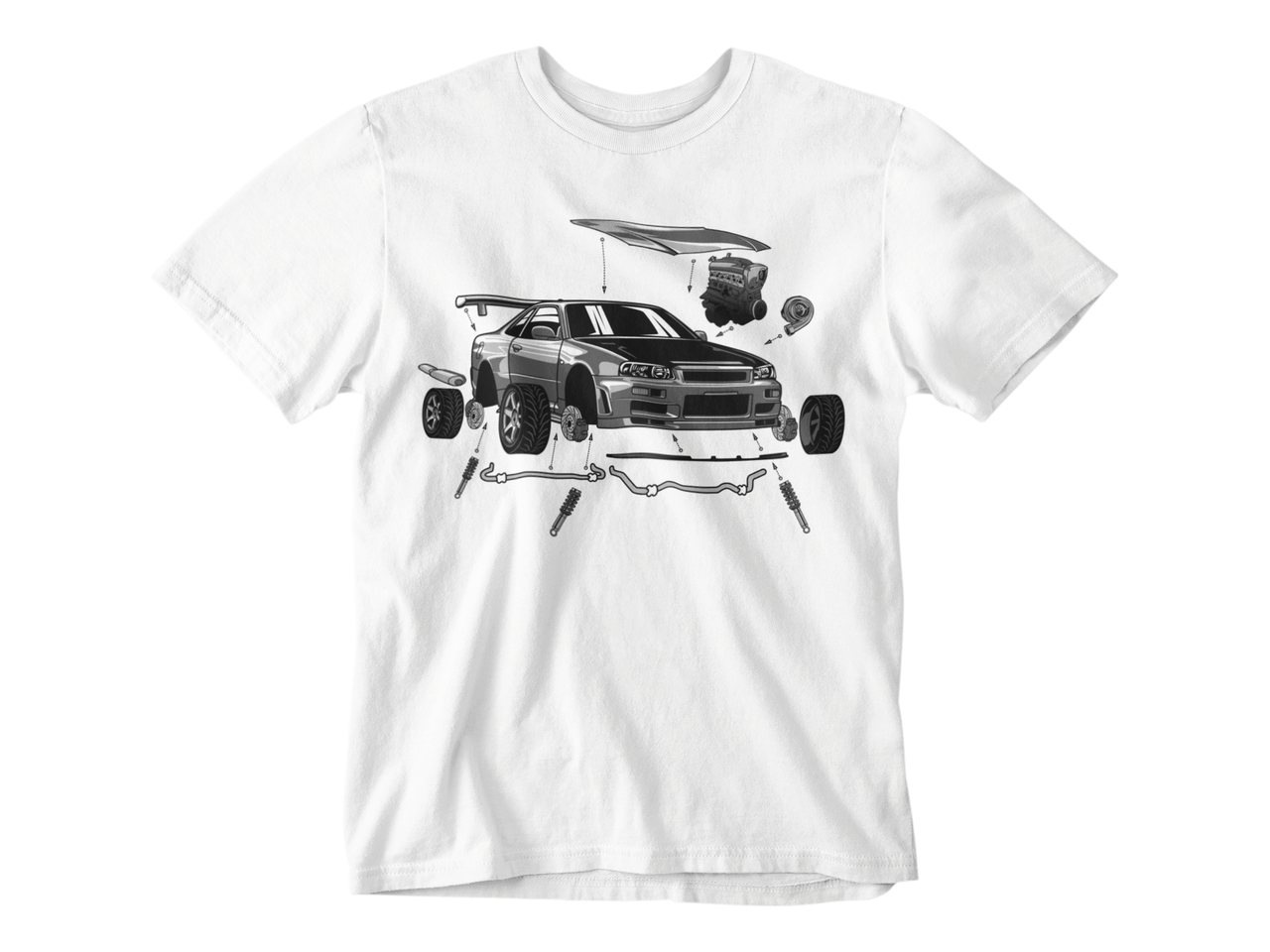 Camiseta R34 Parts