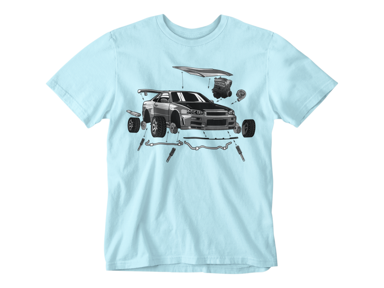 Camiseta R34 Parts