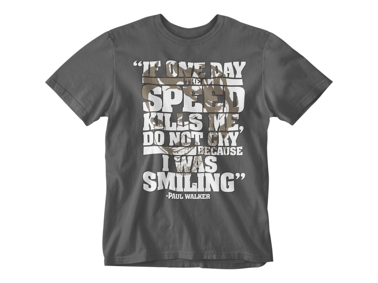 Camiseta Paul Walker If One Day