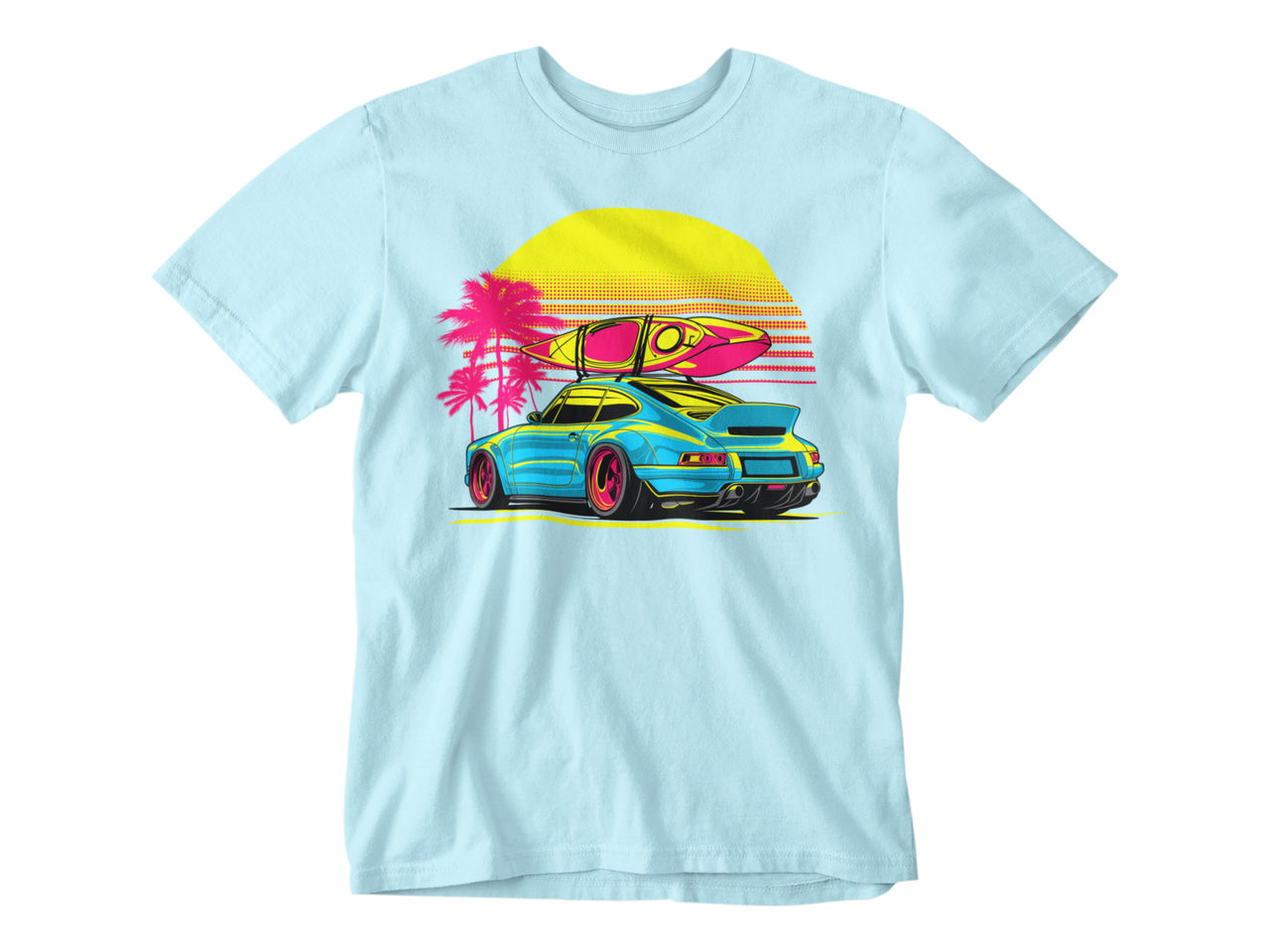 Camiseta Porsche 911 Classic Sunset