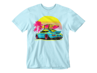 Thumbnail for Camiseta Porsche 911 Classic Sunset