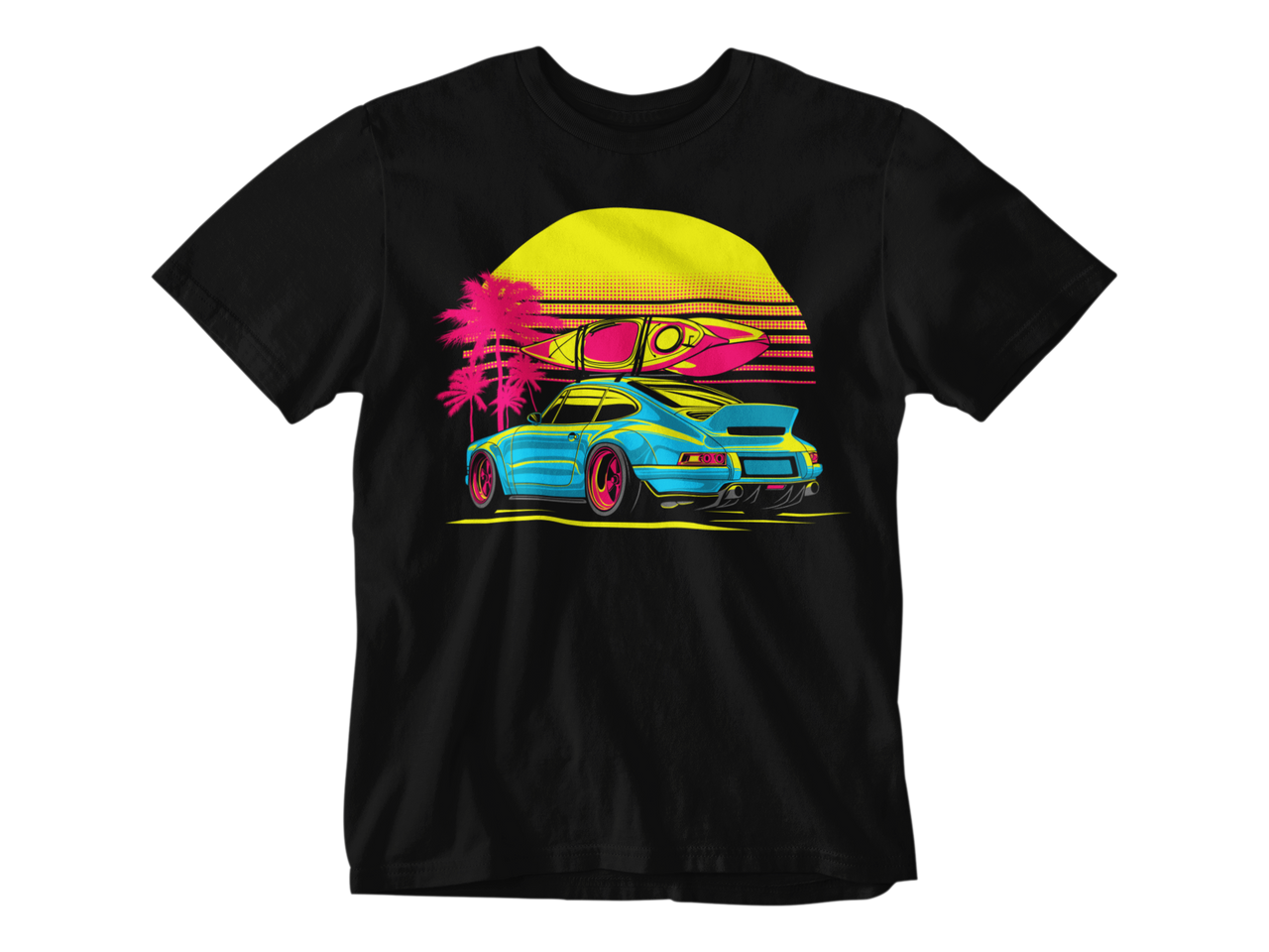 Camiseta Porsche 911 Classic Sunset
