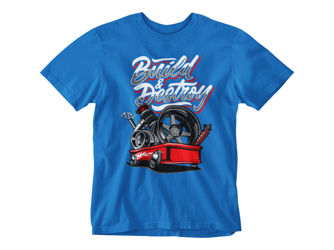 camiseta build and destroy