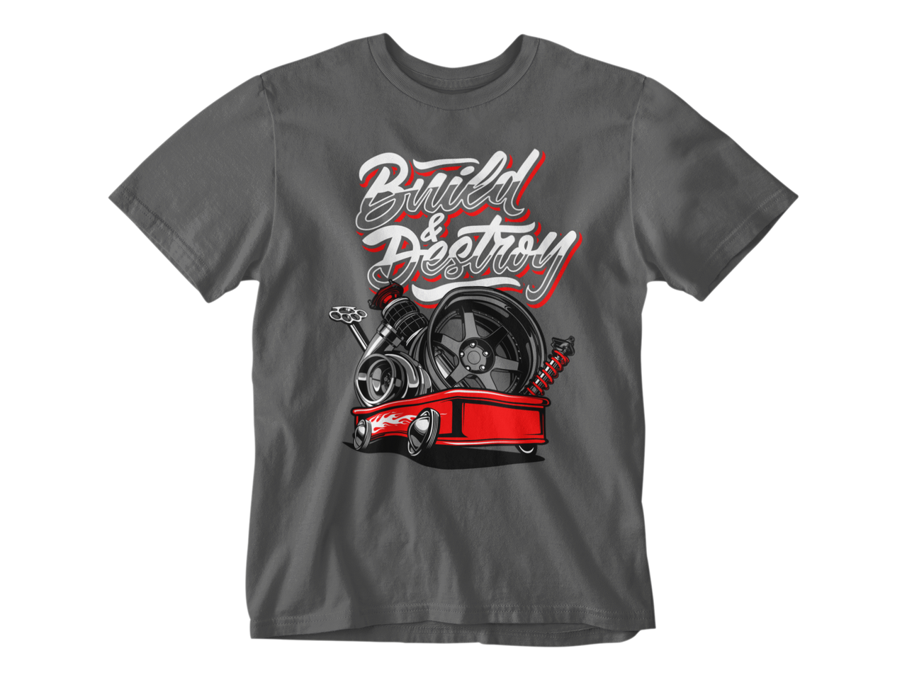 camiseta build and destroy