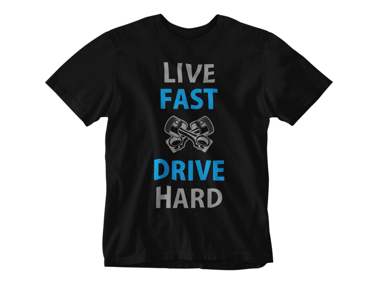 Camiseta Live Fast Drive Hard
