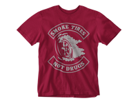 Thumbnail for Camiseta Smoke Tyres Not Drugs