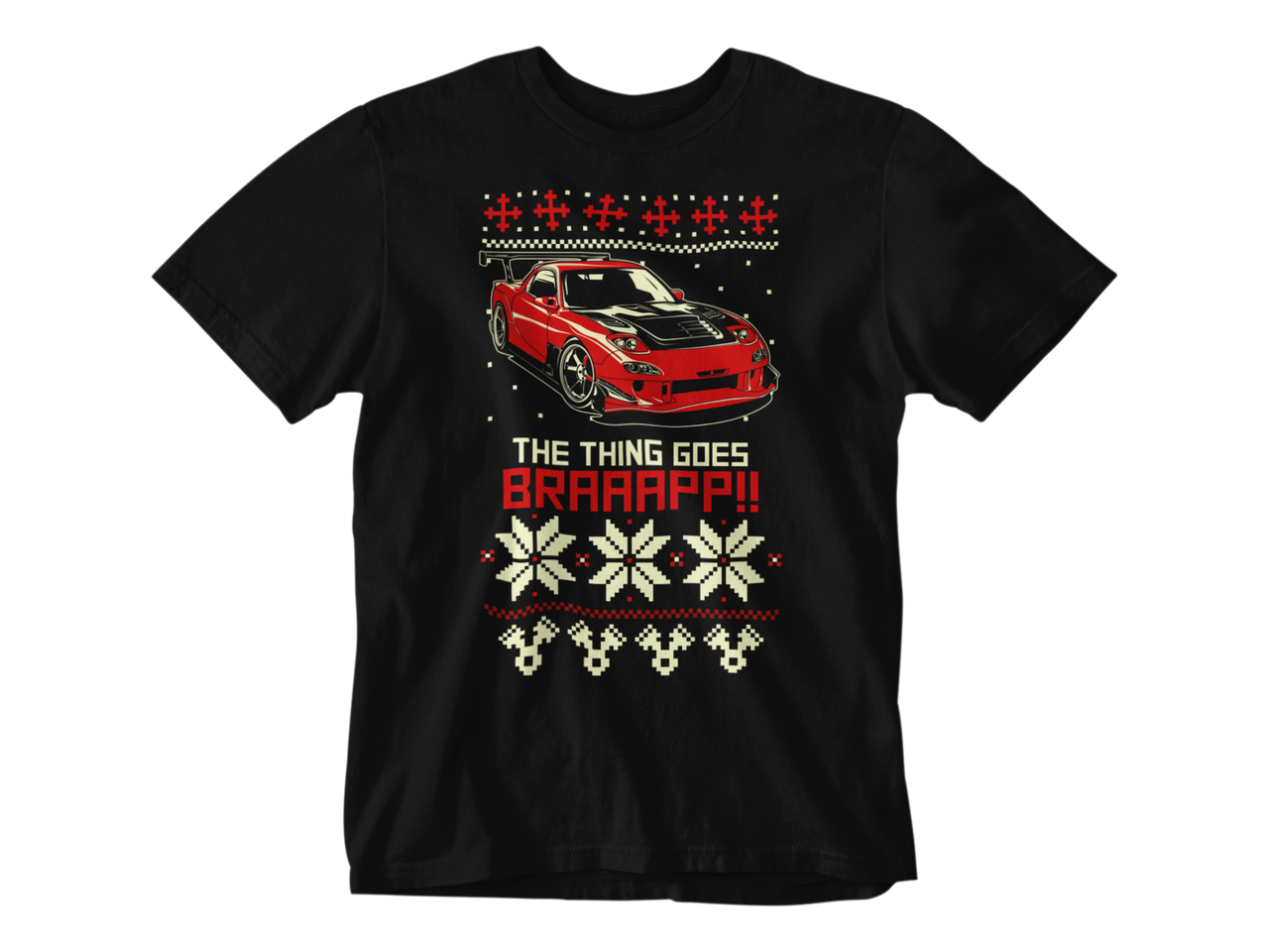 Camiseta Rx7 Navideño