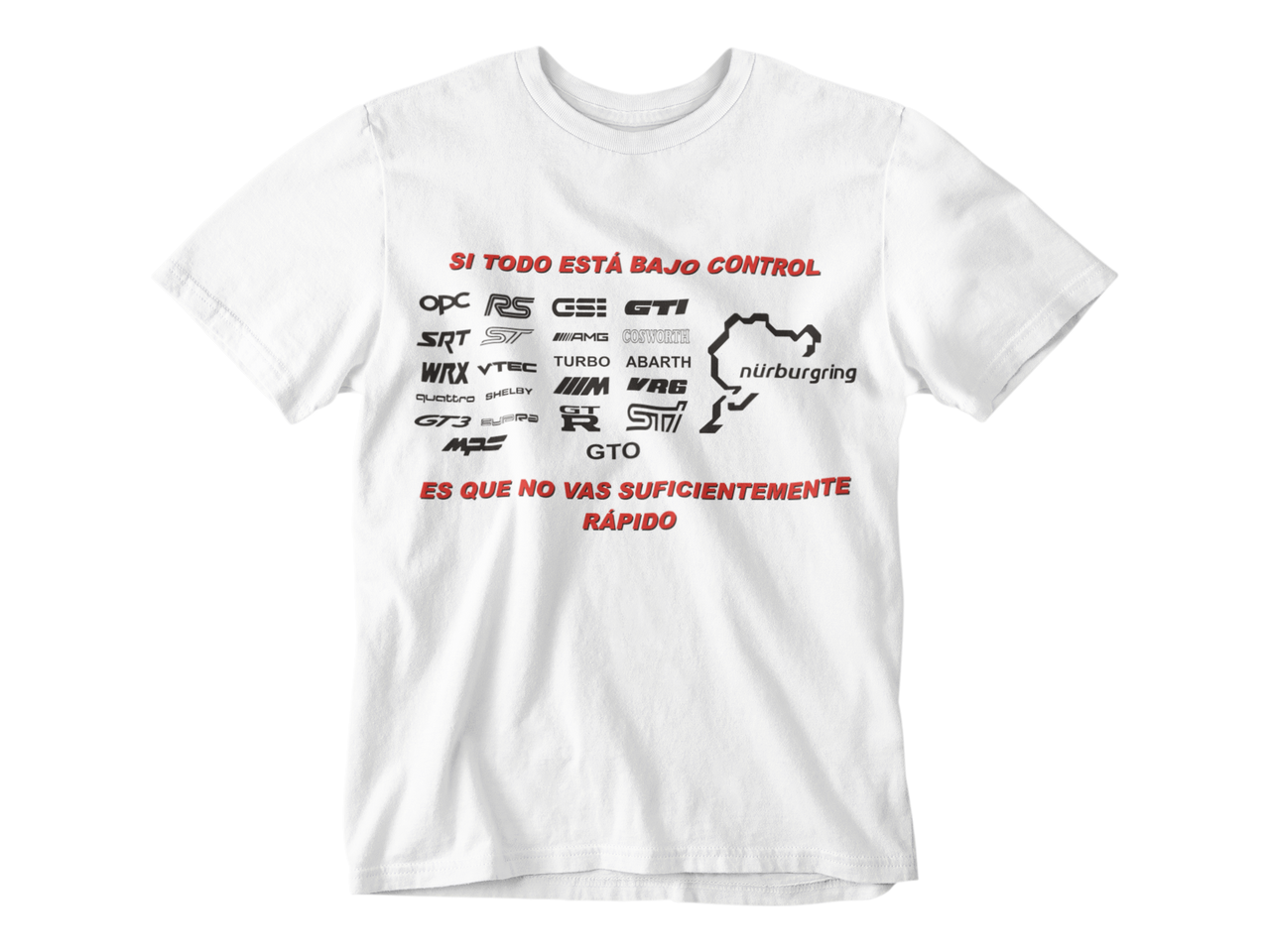 Camiseta Si Todo Esta Bajo Control