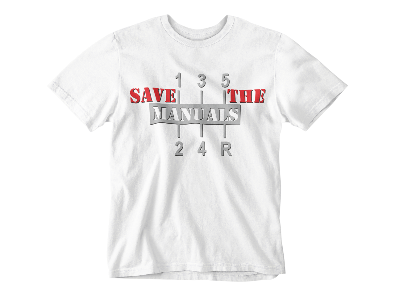Camiseta Save The Manuals