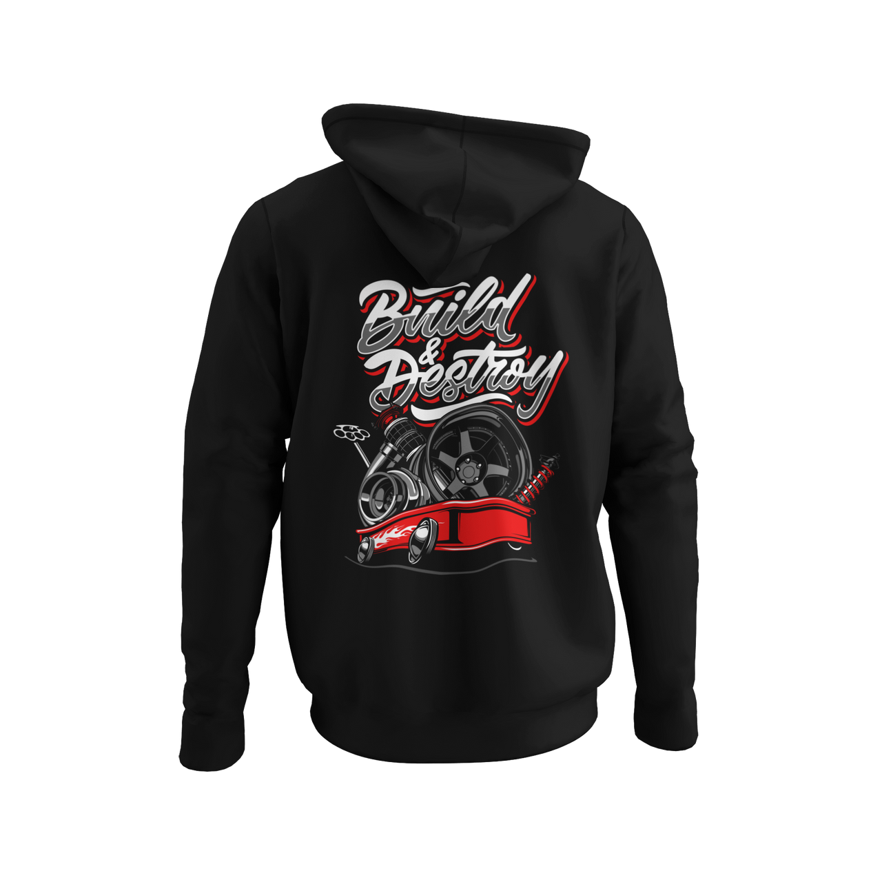 sudadera build and destroy