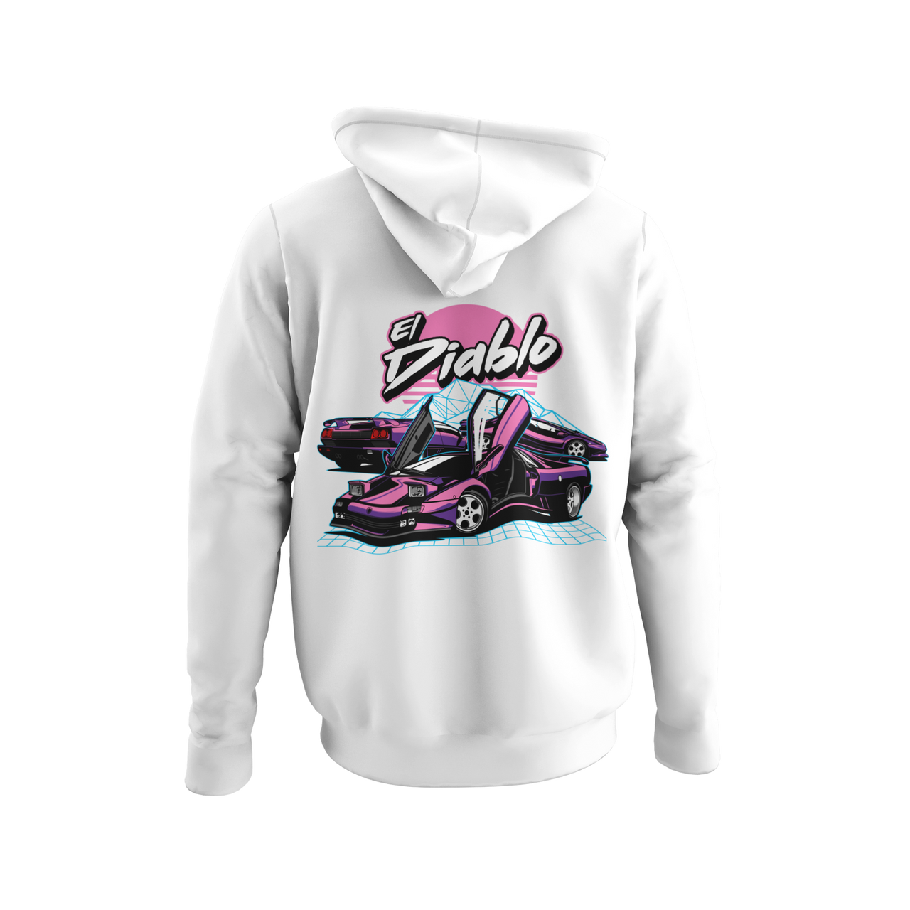 sudadera lamborghini diablo 80s