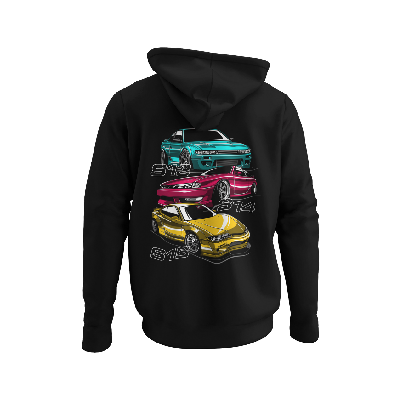 Sudadera Nissan Silvia Generaciones S13 S14 S15 